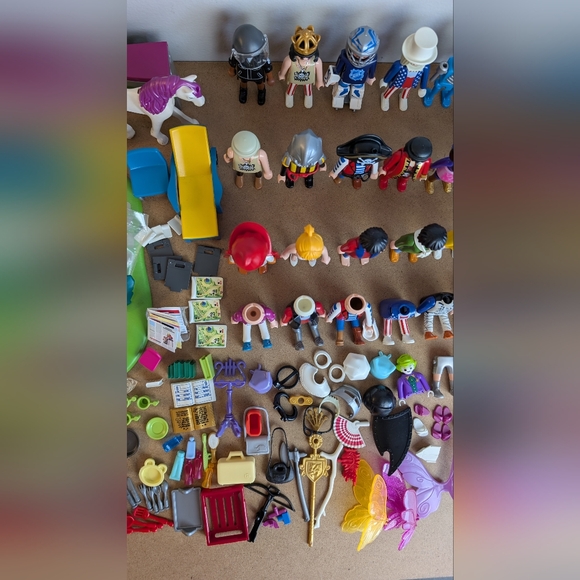 Playmobil Figures & Accessories, Large Geobra Toy Lot - Picture 3 of 12
